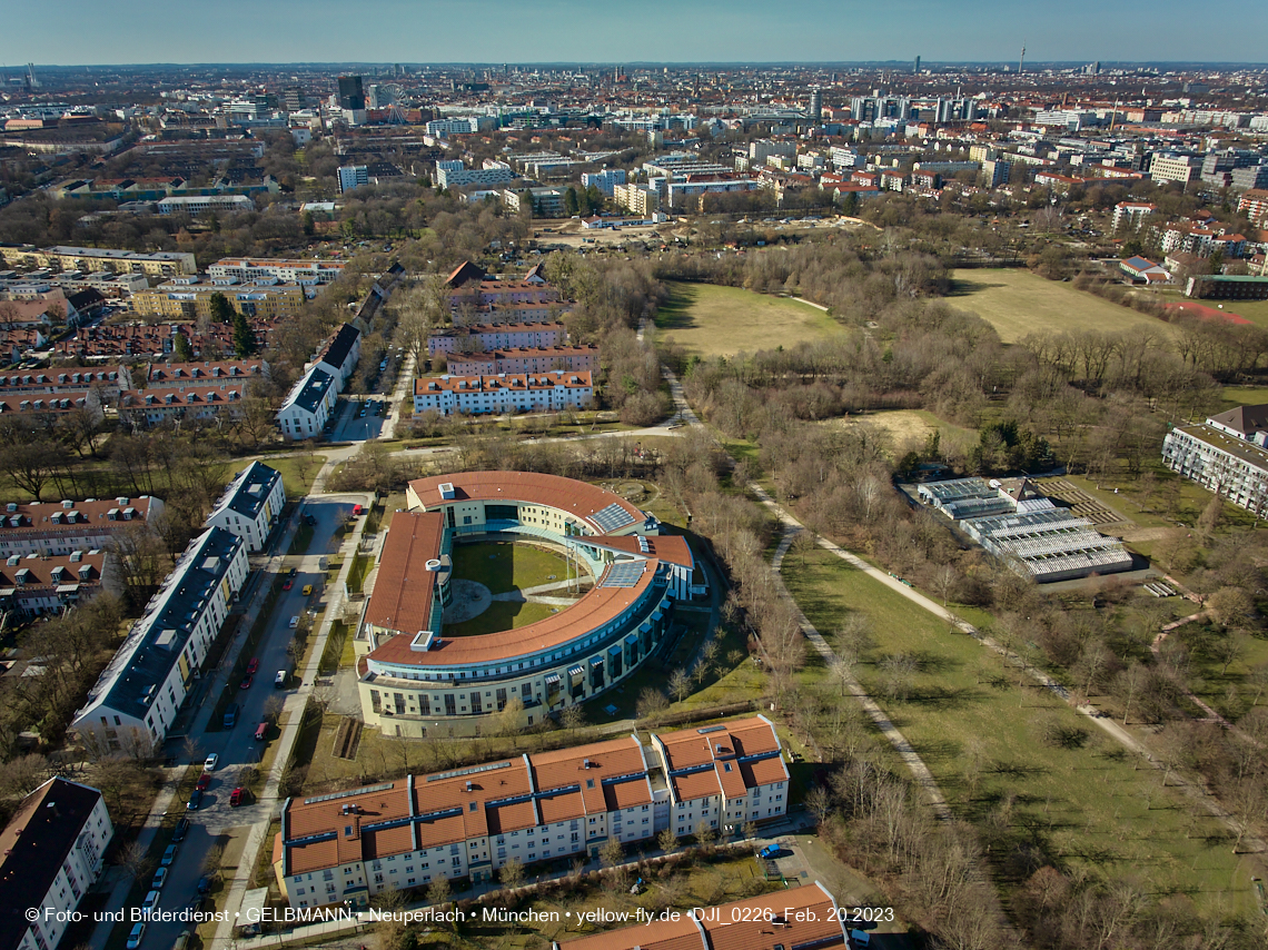 20.02.2023 -  der verschwundene Hachinger Bach in Neuperlach und Berg am Laim